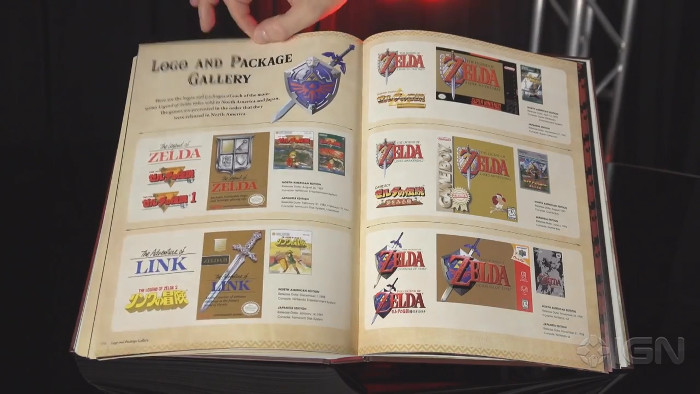 北米では「The Legend of Zelda: Art & Artifacts」というタイトルで発売され、限定版となる「Limited Edition」は1万冊の数量限定