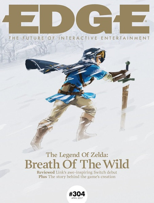 WiiU、SW「ゼルダの伝説 ブレス オブ ザ ワイルド」が、海外ゲーム雑誌の表紙になっています