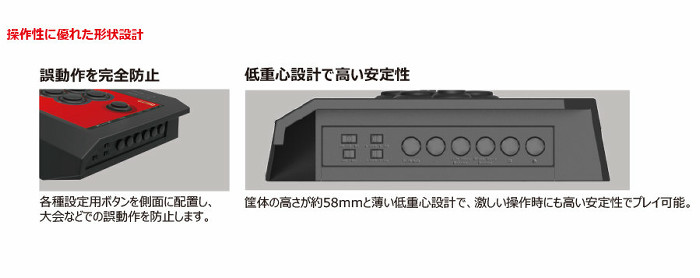 ニンテンドースイッチのアーケードコントローラーは、「リアルアーケードPro.V HAYABUSA for Nintendo Switch」という名称で発売