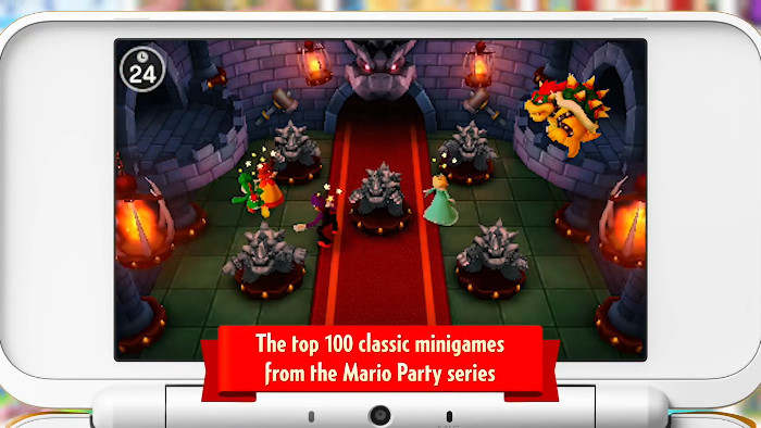 マリオパーティ100 ミニゲームコレクション、3DSに登場