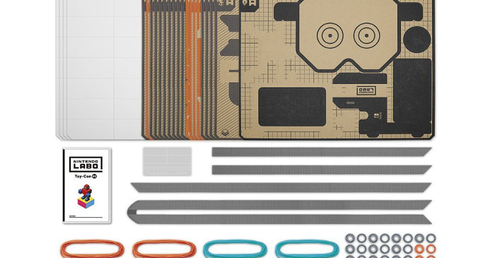 Nintendo Labo、Amazon特典に開封矢印つきマスキングテープとダンボー