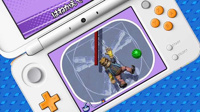 「メイド イン ワリオ ゴージャス」のプチゲームの操作は、ニンテンドー3DS作品ということもあり、ボタン操作以外に、タッチ操作、マイク入力、傾き操作など、3DSの本体機能