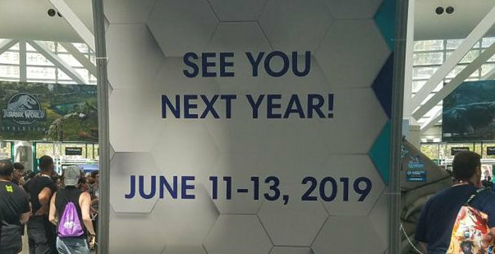 そして、E3 2019の開催日と日程も決まっています
