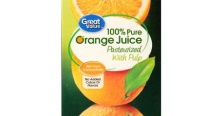 自分が好きなオレンジジュースは、果肉ありのタイプなのか、果肉なしのタイプなのかが訊かれています