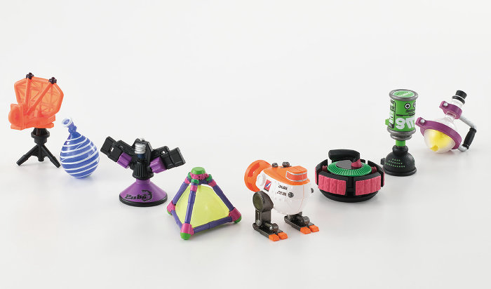 スプラトゥーン2、ブキコレクション サブウェポン編のフィギュアが発売