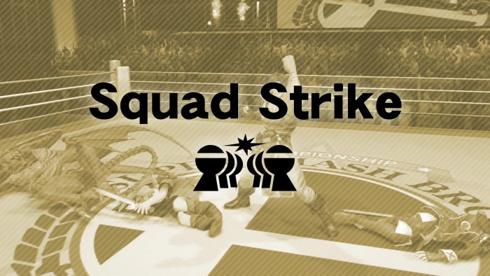 「スマブラ スペシャル」の「団体戦」は、英語では「Squad Strike」と訳されています