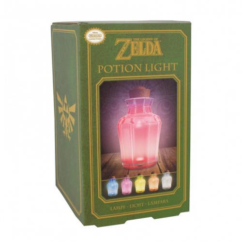 イギリスのグッズメーカー「Merchoid」が、「ゼルダの伝説」のクスリ瓶を、上のような「ライト」として商品化しています