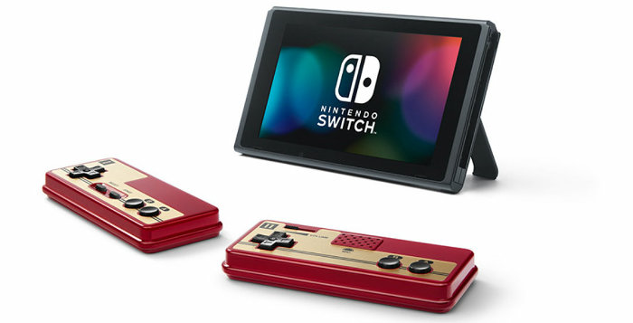 「Nintendo Switch Online」の加入特典として、マイニンテンドーストア限定で販売される、ニンテンドースイッチで使えるスーパーファミコンデザインのコントローラー