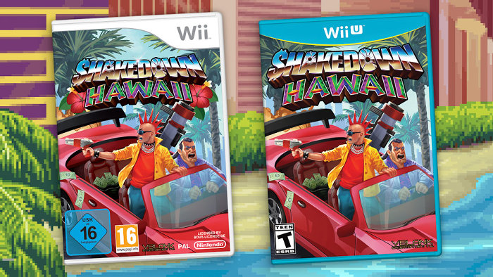 WiiとWiiUの最後に発売されたパッケージソフトの記録は、「Shakedown: Hawaii」というソフトが更新する形