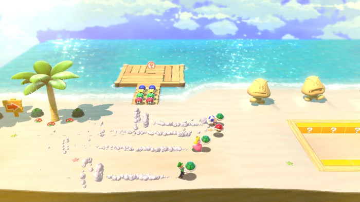 ニンテンドースイッチ「スーパーマリオ 3Dワールド＋フューリーワールド」は、WiiU版と比べて、マリオなどのキャラクターの移動速度がアップ