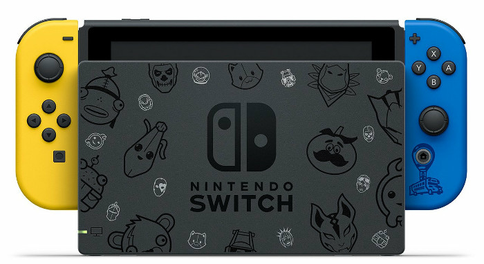 「Nintendo Switch：フォートナイトSpecialセット」は、スイッチ本体とフォートナイトのソフトがセットになったパッケージです