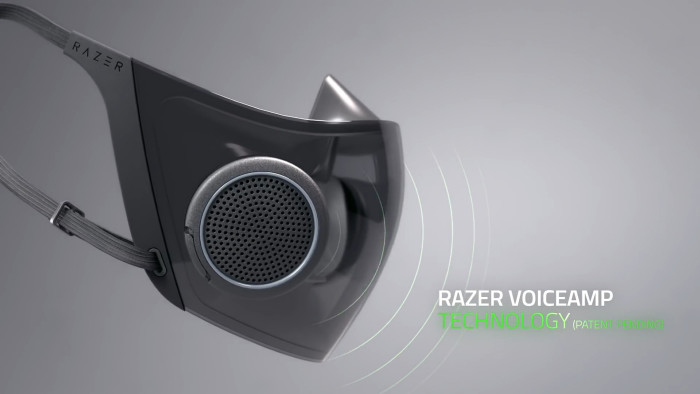 ゲーミングマスクの光る機能は、Razerが他のゲーミングデバイスでも提供している1680万色に対応したものになっており、どのように光らせるのかカスタマイズ