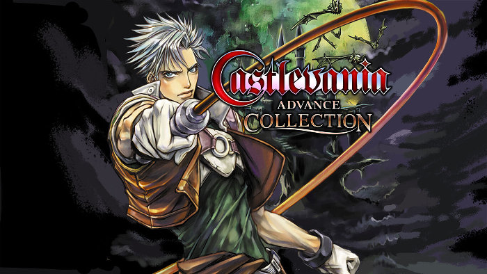 作品タイトルは、「悪魔城ドラキュラ アドバンスコレクション」ではなく、海外名と同じ「Castlevania Advance Collection」