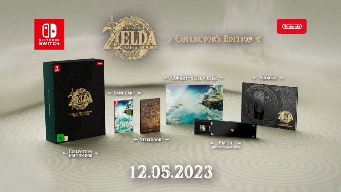 ゼルダの伝説ティアーズ オブザ キングダムCollector's Edition-