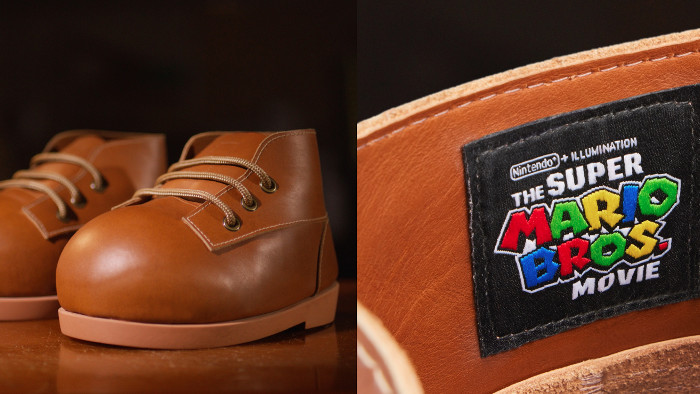 マリオの靴は、アメリカのブーツメーカー「レッドウィング」が製作しています