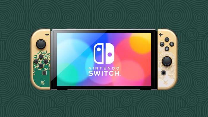 ニンテンドースイッチの新商品として、「Nintendo Switch（有機ELモデル）ゼルダの伝説 ティアーズ オブ ザ キングダムエディション」というものが発売されました