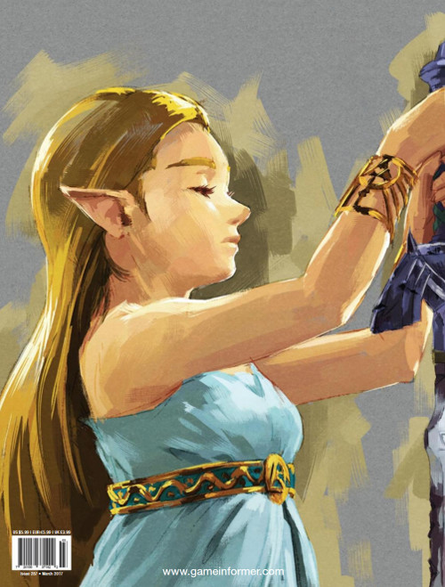 「Game Informer」は、世界一有名な雑誌ということもあり、例えば、上の「ゼルダの伝説 ブレス オブ ザ ワイルド」の公式イラストは、この雑誌向けに初めて公開されていたなど