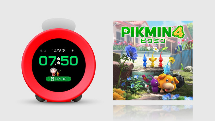 内蔵されているアラーム音として、マリオ以外にもゼルダ、スプラ、ピクミン、リングフィットが用意されています