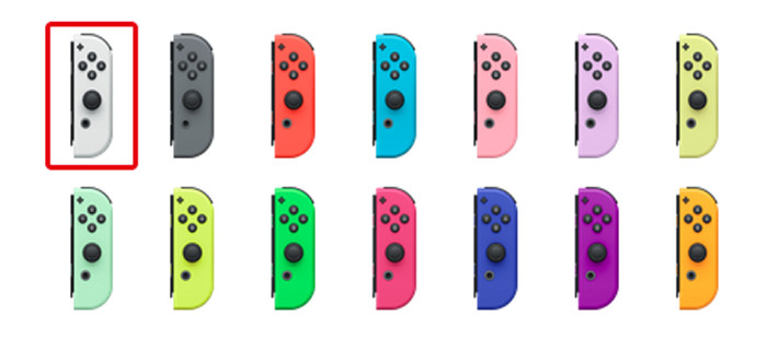スイッチ2、ジョイコン2側面の色