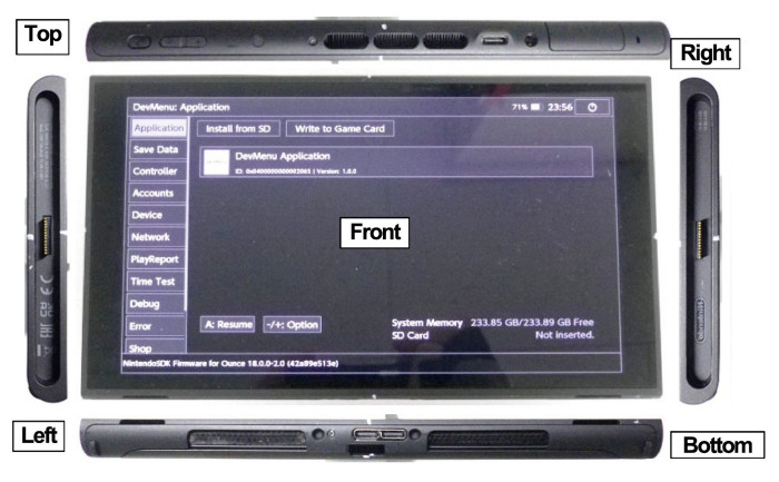 スイッチ2、開発キットBEE-056