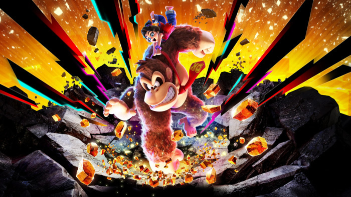 ディディーとディクシーは、映像を見る限り今作ではプレイアブルなキャラではないような感じ