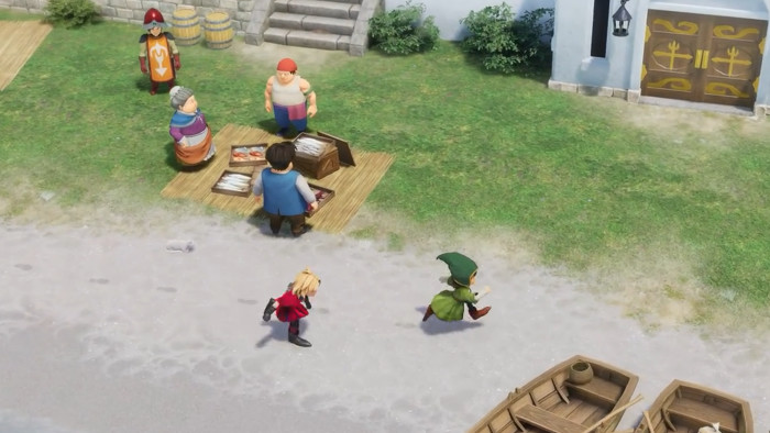 今作の市川毅プロデューサーは、ドラクエ7リメイク Reimaginedでお気に入りのシナリオはどの部分かと訊かれ、変更したオープニング部分だと回答