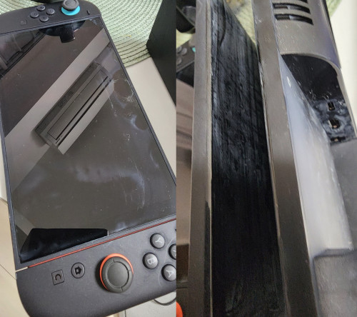 ニンテンドースイッチ2の白い粉が付いたような汚れは、超音波式の加湿器を使うことで発生する