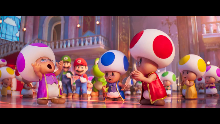 マリオ映画の2作目は「映画」ではなく「映像作品」だというような評価がしっくりくるようなものにもなっています