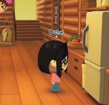 「トモダチコレクション わくわく生活」で低身長のMiiを作ったときの動作が海外で話題に