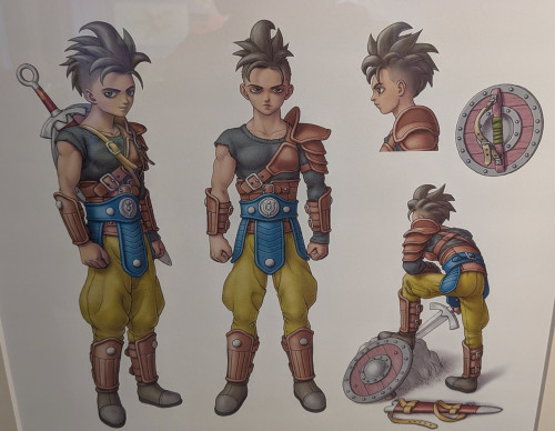 「ドラゴンクエスト40周年記念展」で見ることが出来る「ドラゴンクエスト12」の主人公のイラストは、鳥山明先生が描いたもの