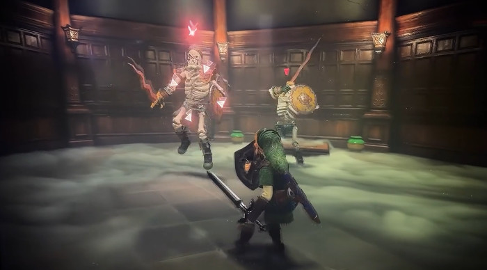 「ゼルダの伝説 時のオカリナ」のスイッチ2版は、前述の画面表示を除いて、オプションでゲーム全体の難易度を自由に上げたり下げたり出来るゲームには