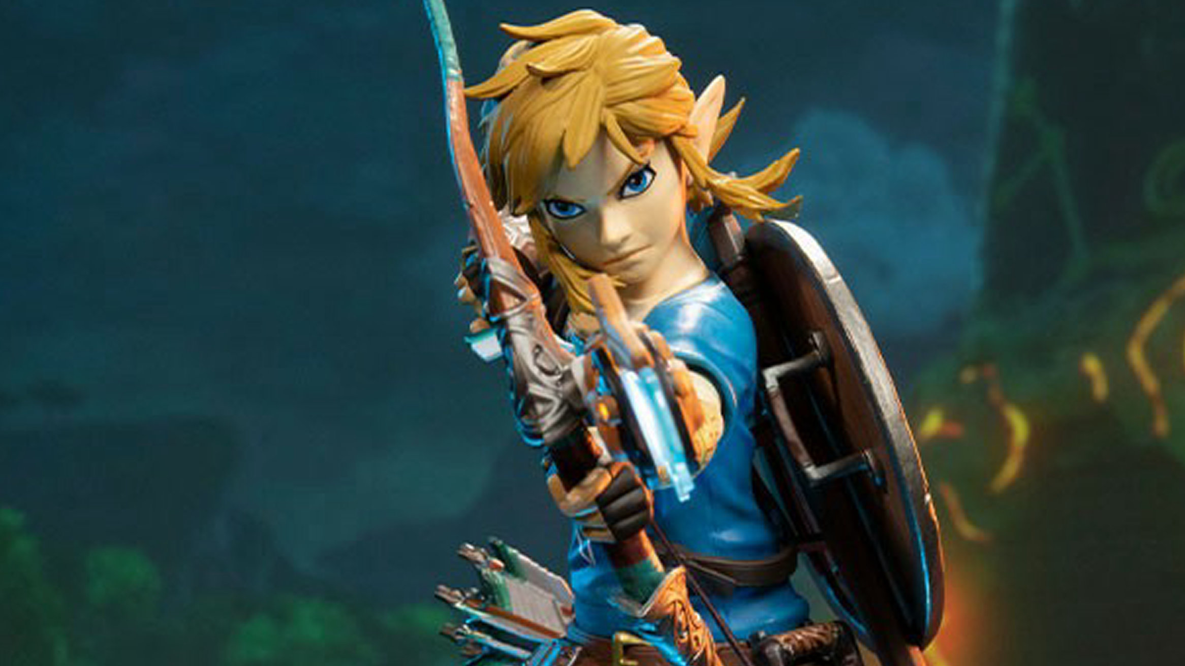 ゼルダの伝説 ブレス オブ ザ ワイルド リンクのled付き限定版フィギュア登場