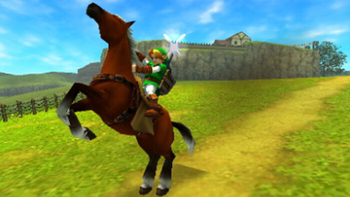 スマブラ桜井氏、馬に乗る。ゼルダの伝説 時のオカリナっぽいの声も