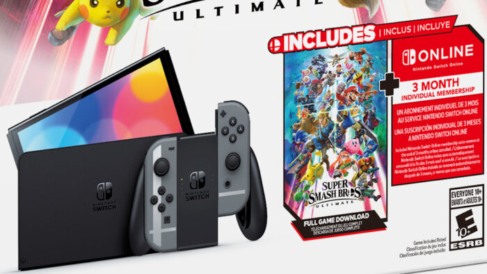 低価日本製Switch本体 スマブラEdition ※充電アダプタ無し Nintendo Switch