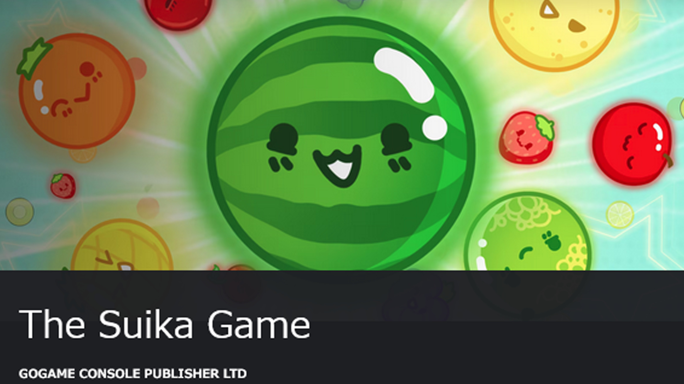スイカゲーム、PSストア。ただし顔が違う「The Suika Game」