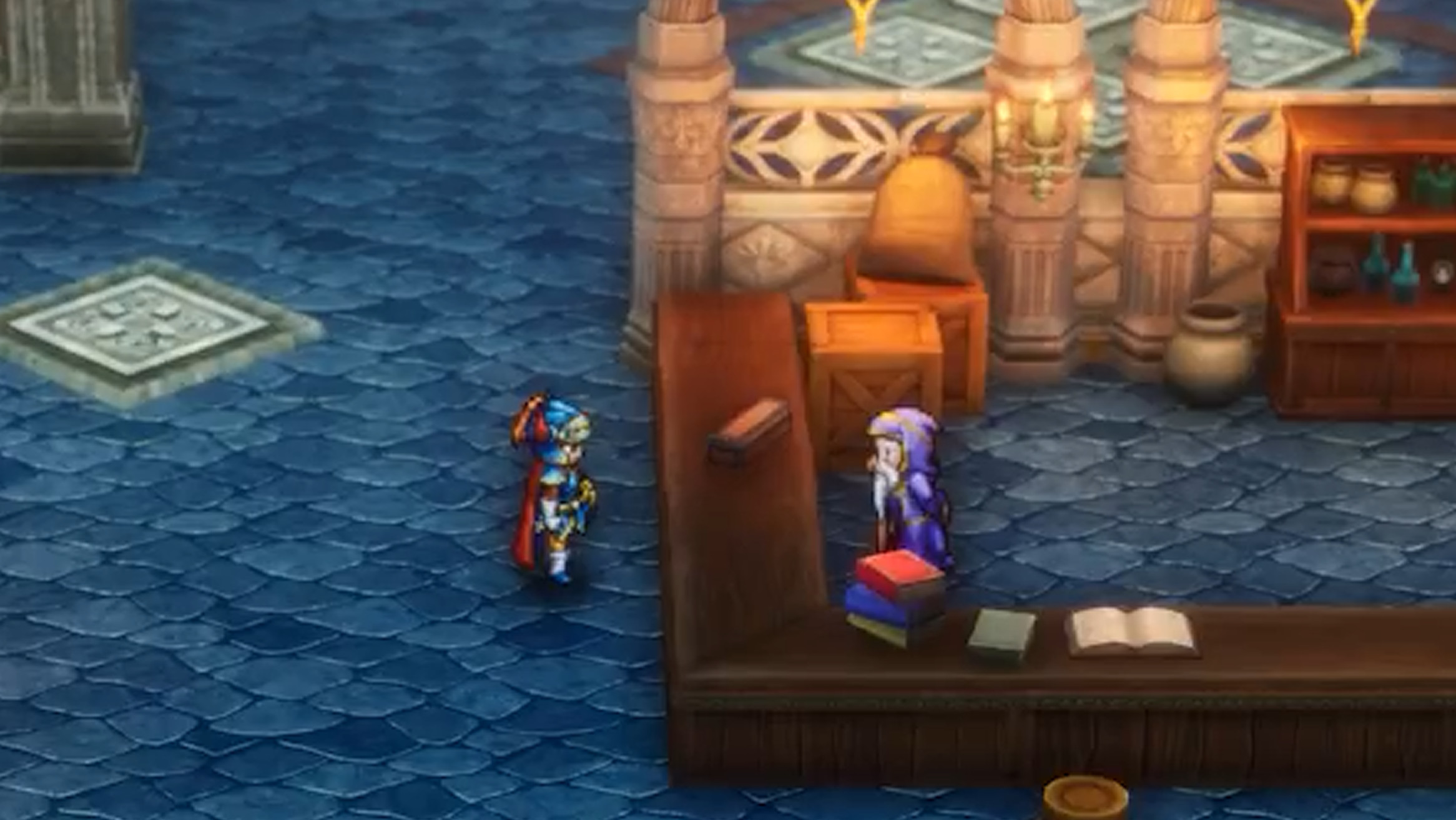 ドラゴンクエスト1＆2 HD-2D、完成。斜め移動グラフィック
