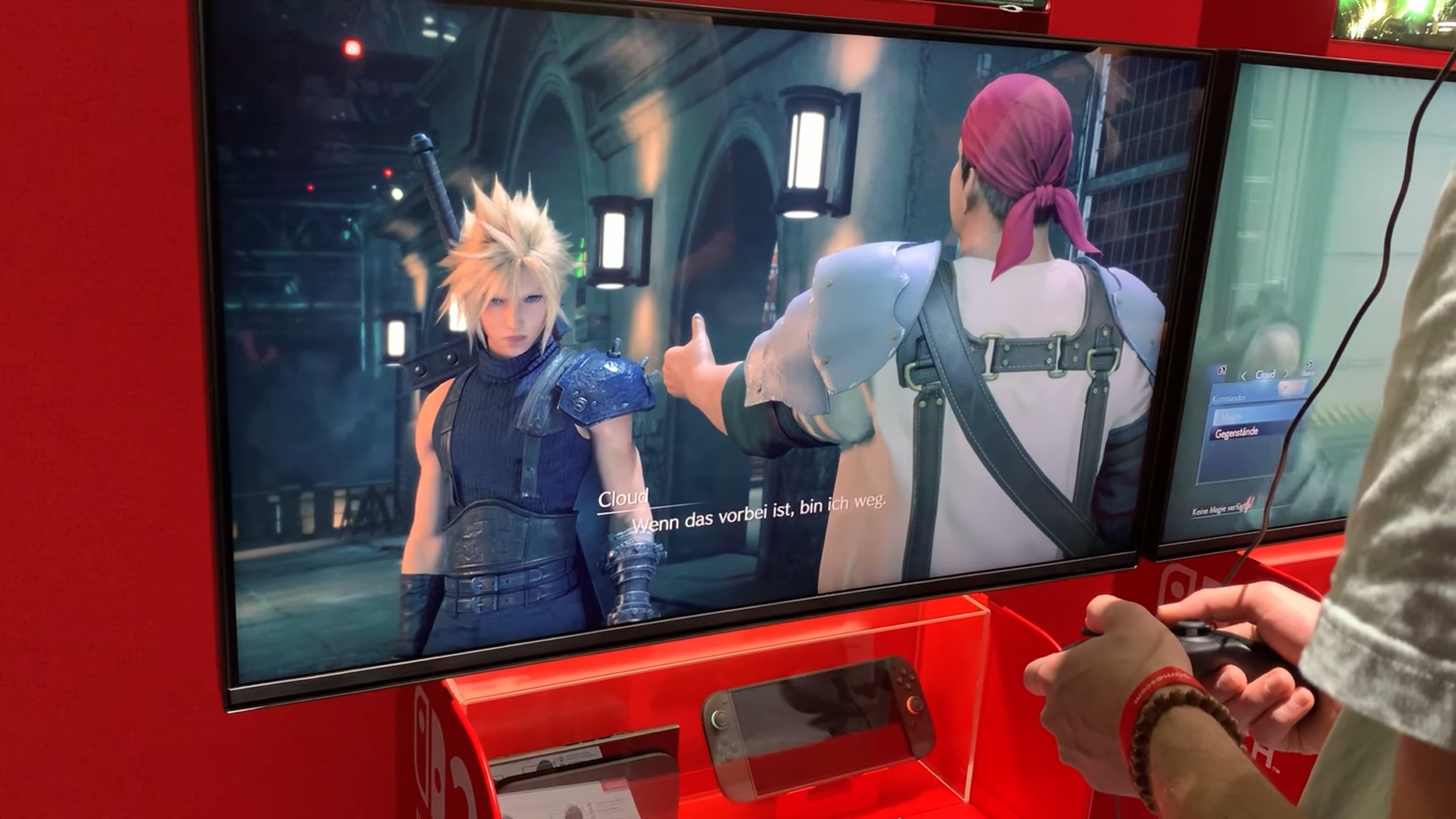 FF7リメイク、スイッチ2版は40fpsでの動作。PS4版より